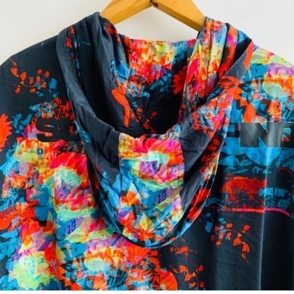 Diesel Oversized Slouchy G Matis Drawstring Pop Art Jacket Coat - Picture 11 of 16